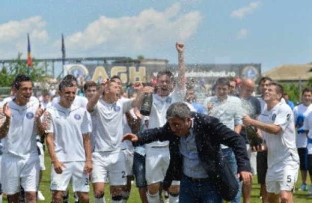 Echipa lui Gheorghe Hagi, Viitorul Constanţa, a promovat în Liga 1